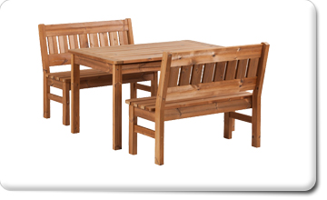 Gartenmöbel aus Holz PROWOOD – SET M5